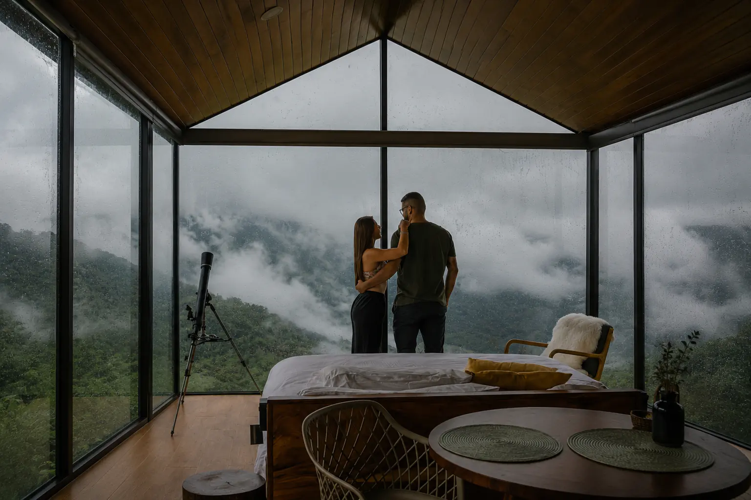 Monteverde glass cabin in the cloud forest - Cloud Forest and Coast Retreat